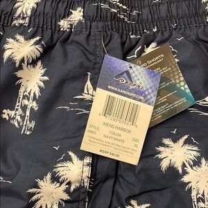 Kanu Surf Men's Palm Tree Swim Shorts